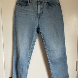 Everlane Blue Straight Leg Jeans Classic Comfort
